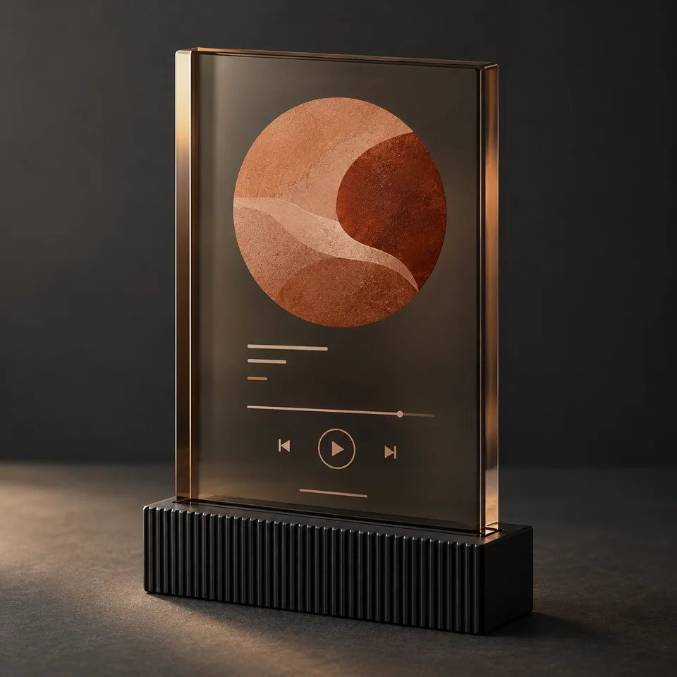 Plaque musicale